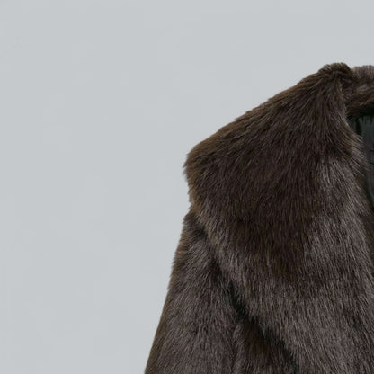 Luxurious Faux Fur Waist Coat For Women