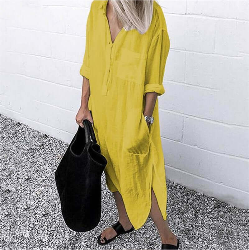 Lightweight Natural Summer Dress