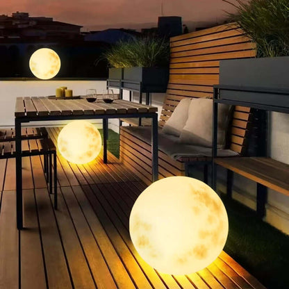 Glowing LED Moon Night Light