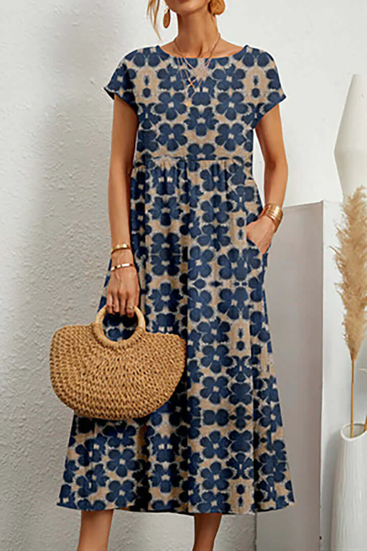 Ladies' Floral Casual Summer Dress