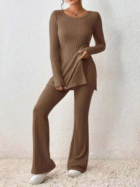 Women's Soft Chunky Knit Outfit Set