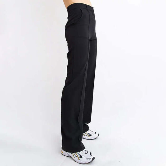 Classic Slim Fit High Waist Pants - Luxivelle