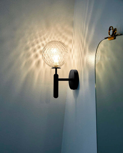 Stylish Glass Wall Light Fixture