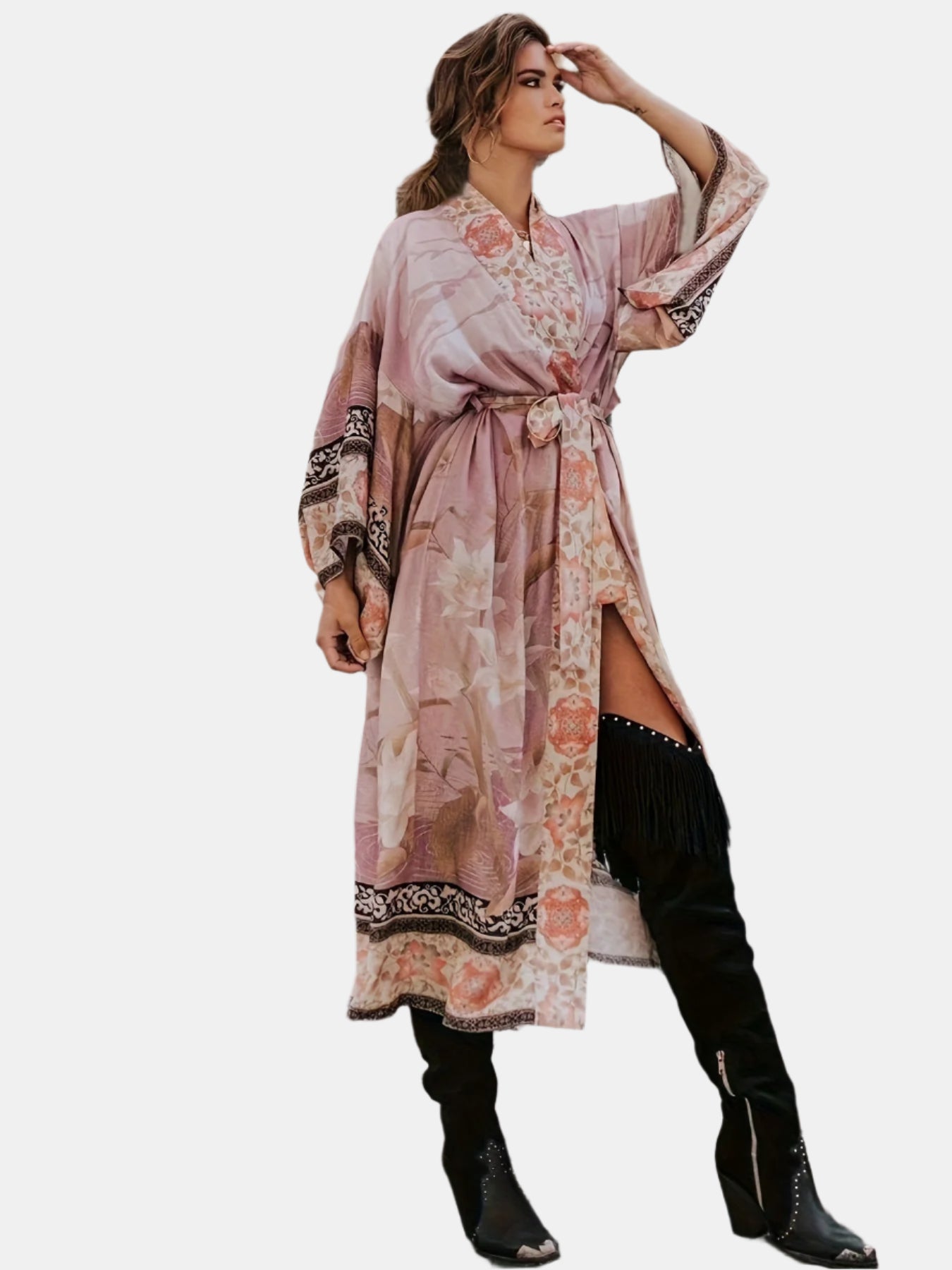 Luxury Soft Silk Open Cardigan