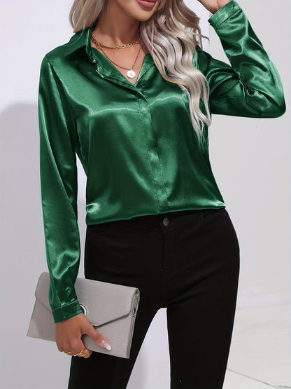 Ladies Classic Point Collar Shirt