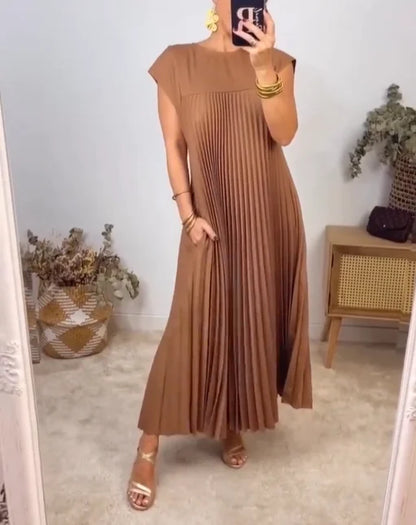 Flowy Long Sleeve Maxi Dress