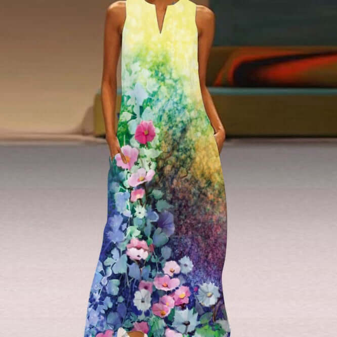 Strapless Warm Weather Midi Dress - Luxivelle