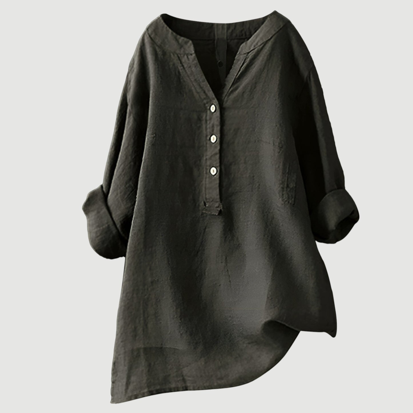Lightweight Casual Women's Cotton Shirt Top