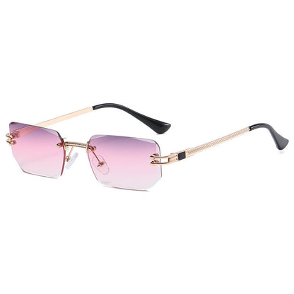 Trendy Frameless Sky Sunglasses