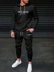 Men's Luxury Sweatpants Hoodie Outfit