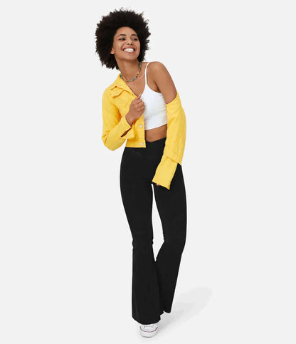 Women's Comfort Fit Wide Leg Jeans
