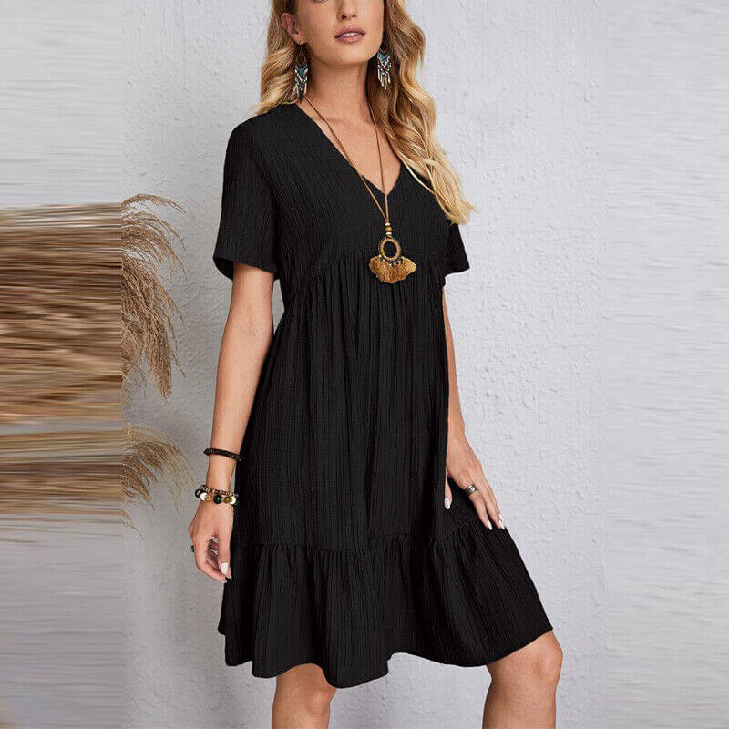 Eco Friendly Midi Dress - Lightweight & Comfortable