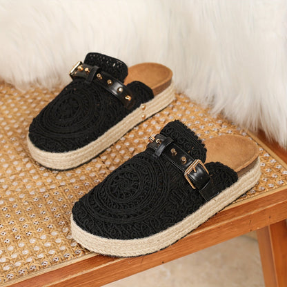 Bohemian Handmade Crochet Slippers