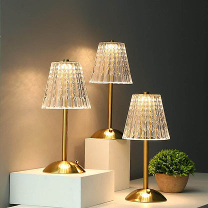 Sensory Led Glass Desk Lamp