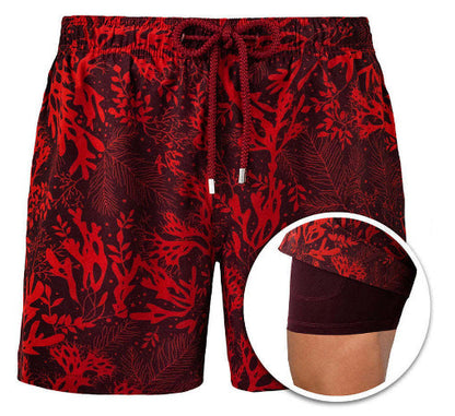 Men's Water Shorts Fast Dry Beachwear Athletic Trunks