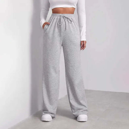 Comfortable Elastic Waist Women's Trousers