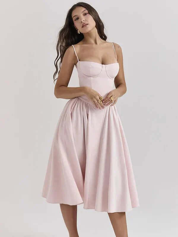 Classic Ladies Knee Length Dress