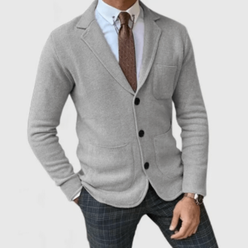 Relaxed Fit Mens Jacket Blazer - Luxivelle