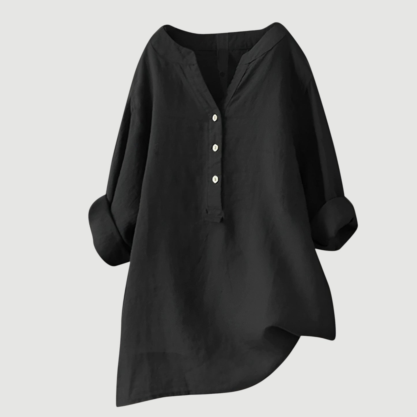 Lightweight Casual Women's Cotton Shirt Top