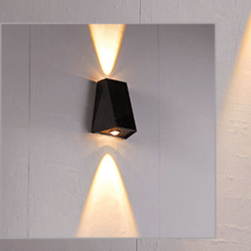 Bright Outdoor Solar Powered Garden Wall Light