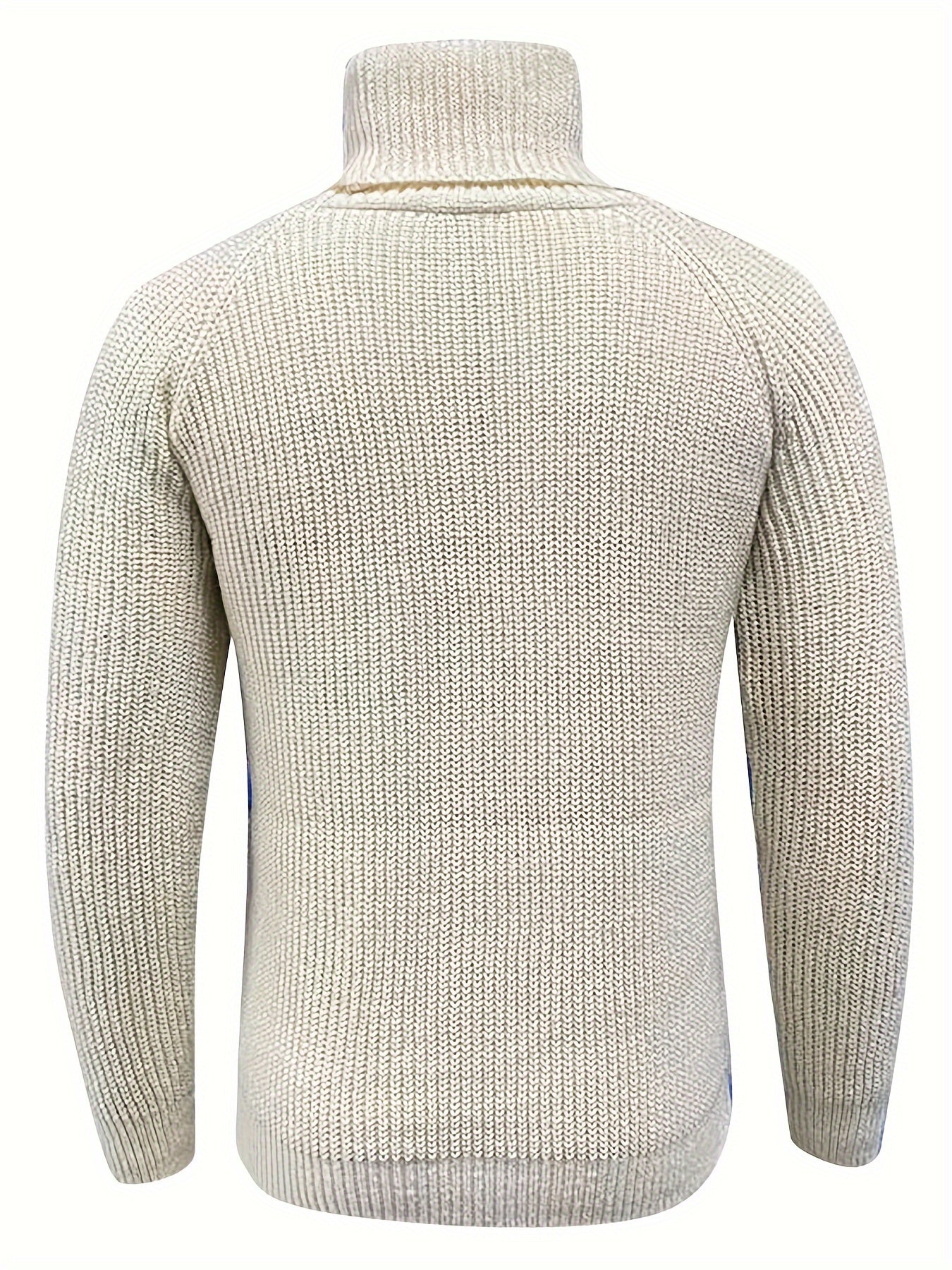 Warm Crew Neck Winter Sweater for Men