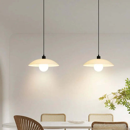 Sleek Clear Glass Hanging Light Fixture