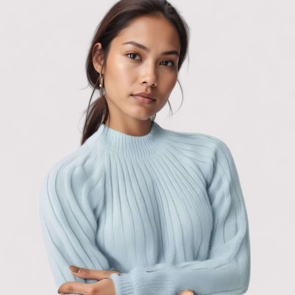 Soft Ladies Luxury Crew Sweater - Luxivelle