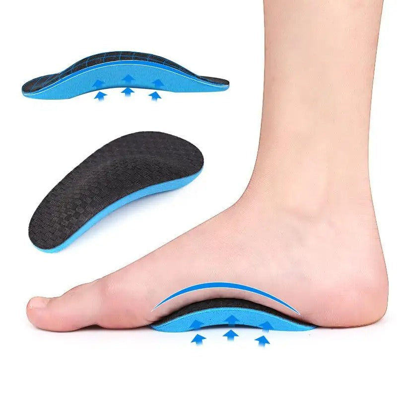 Orthotic Men's Arch Support Insoles for Foot Pain Relief - Luxivelle