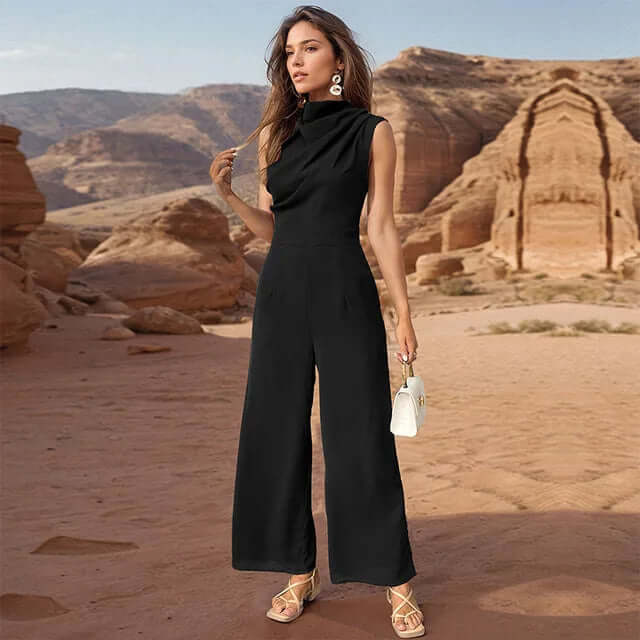 Summer Tank Top and Flowy Pants Outfit Set - Luxivelle