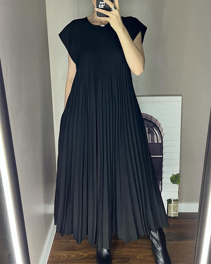 Flowy Long Sleeve Maxi Dress