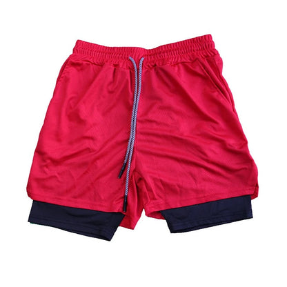 Men's Lightweight Moisture Wicking Athletic Running Shorts