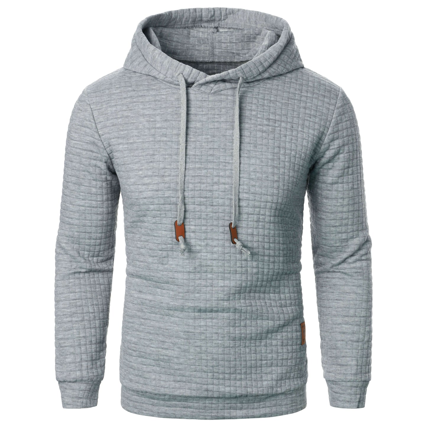 Relaxed Fit Plaid Hooded Sweatshirt
