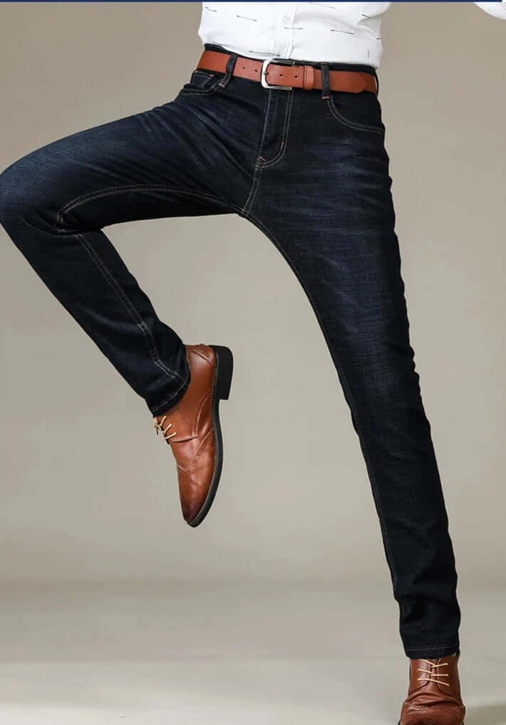 Regular Fit Straight Leg Jeans