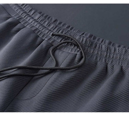 Men's Athletic Sportswear Set - Zip Up Jacket & Pants