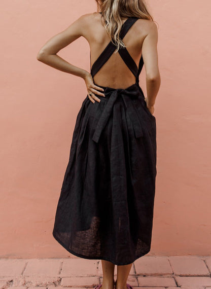 Amelia | Sleeveless Midi Dress