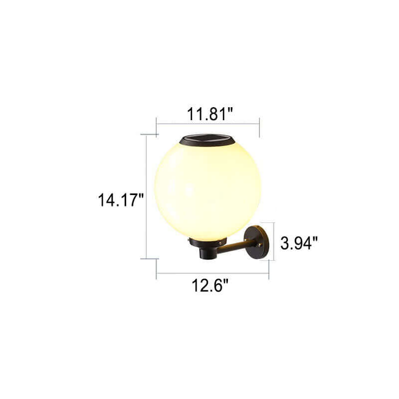 Weatherproof Outdoor Solar Powered Wall Light