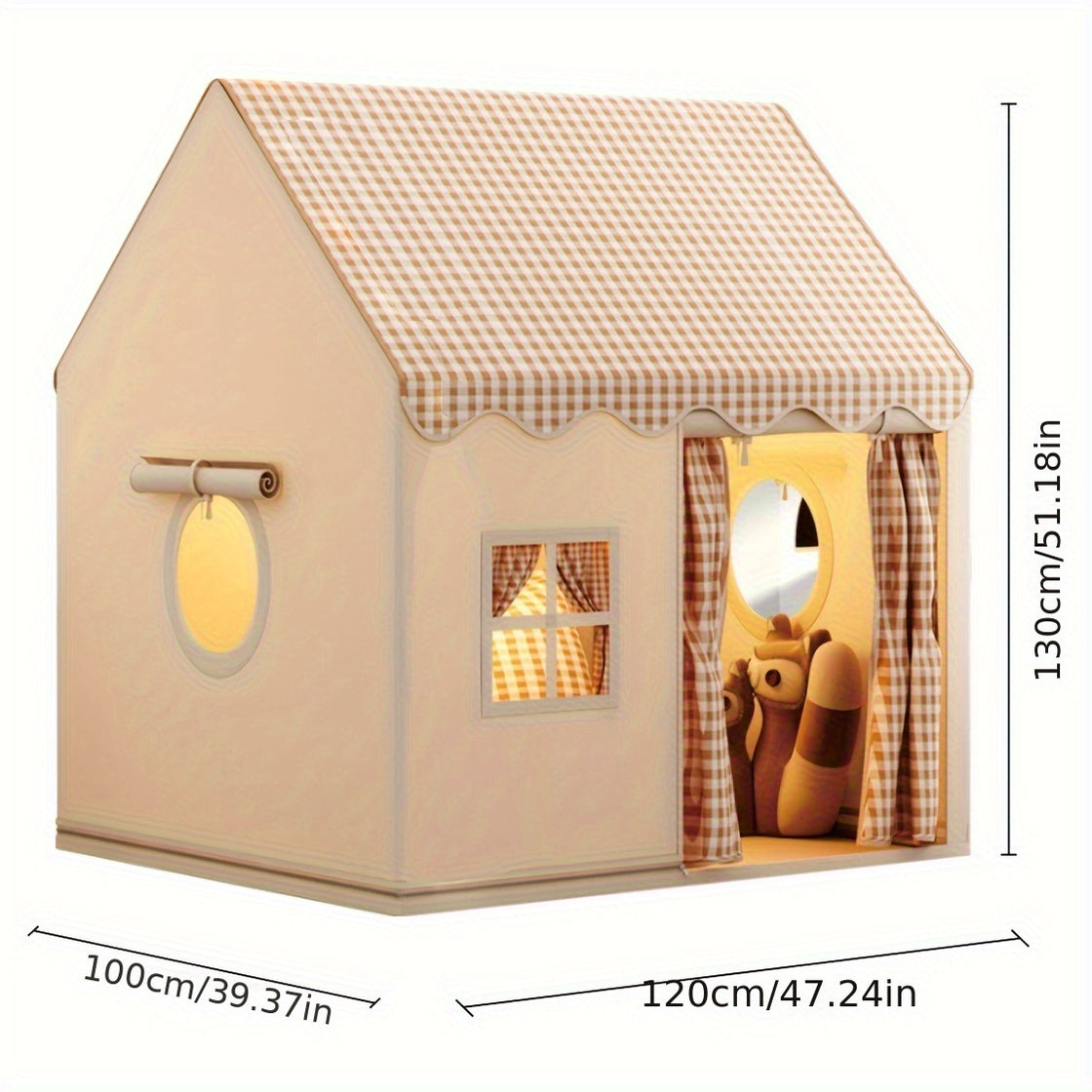 Safe Colourful Kids Playhouse Tent