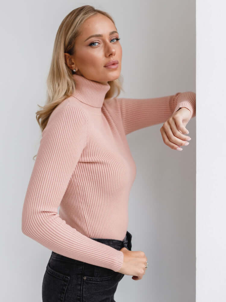 Soft Women's Crew Neck Knit Jumper Sweater