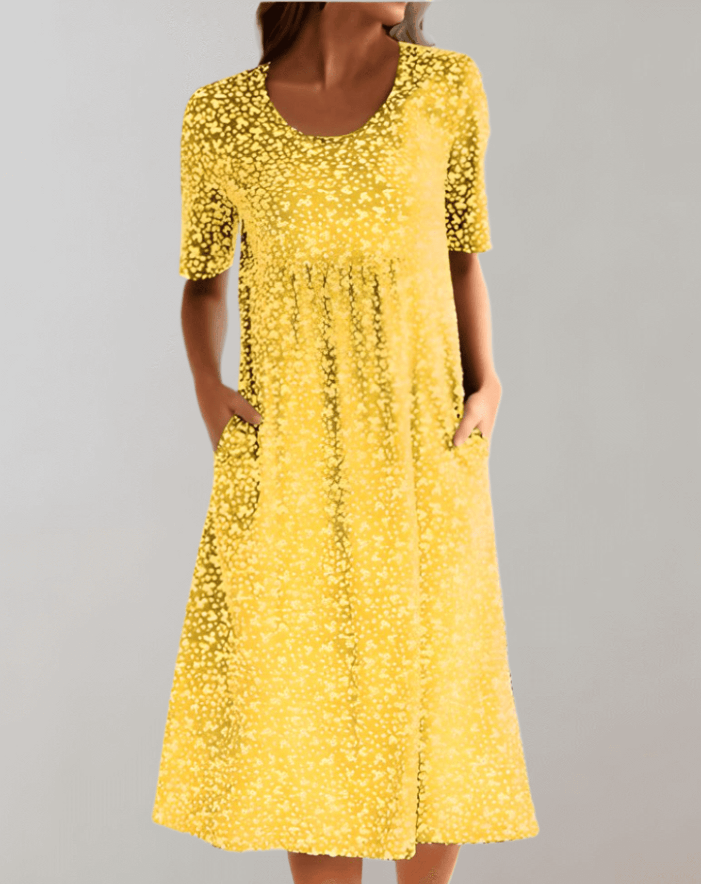 Breathable Casual V-Neck Sundress for Women