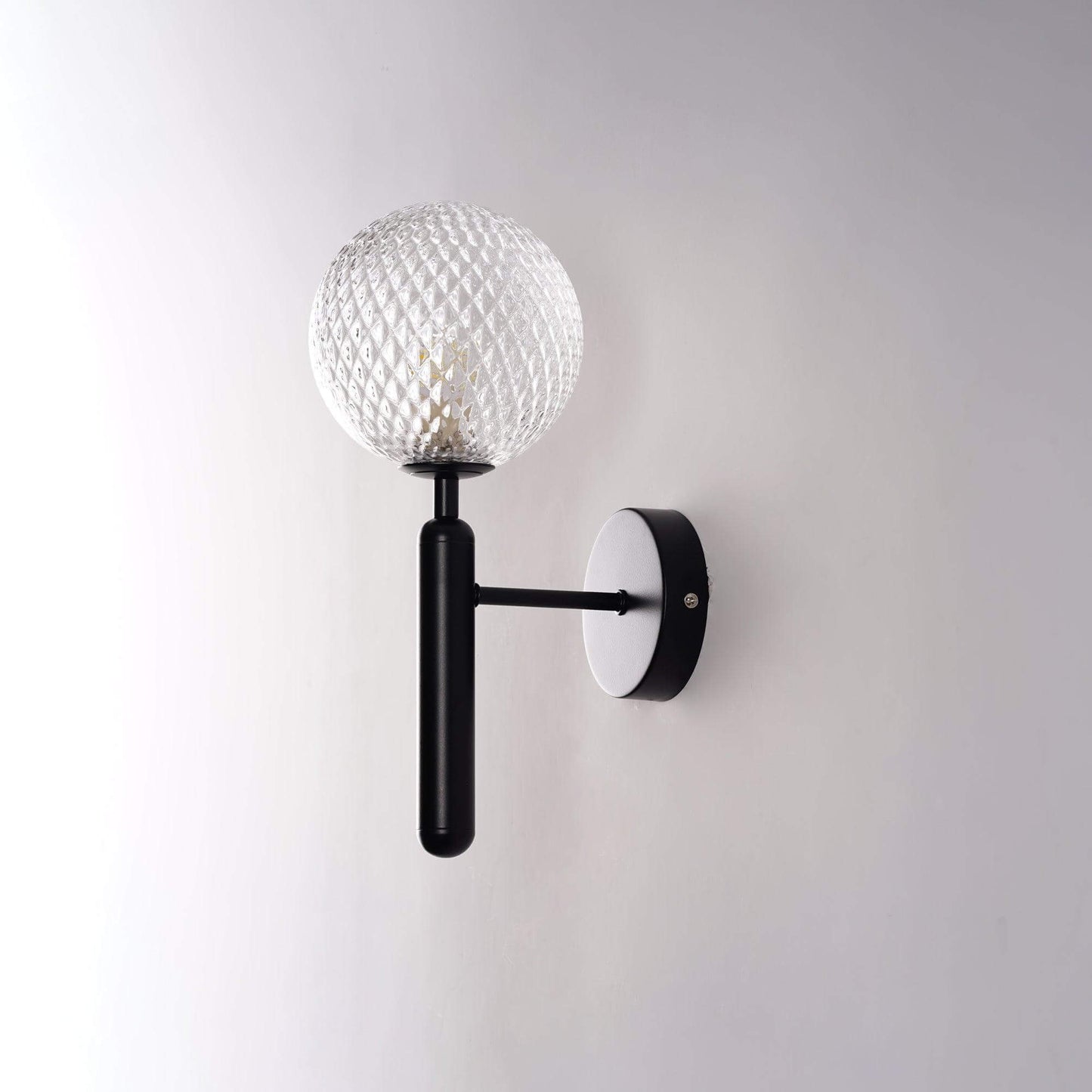 Stylish Glass Wall Light Fixture
