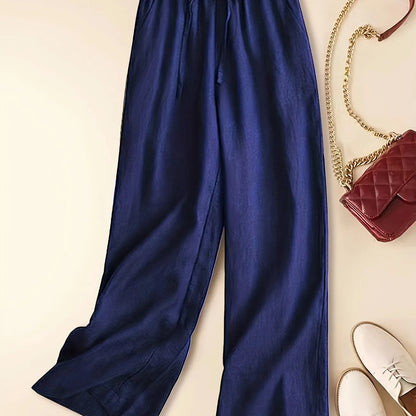 Comfortable Elastic Waist Pants