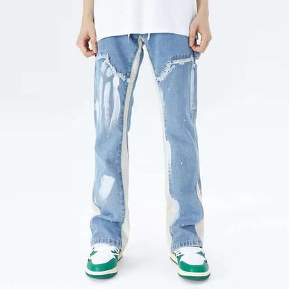 Relaxed Fit Wide Leg Jeans - Luxivelle