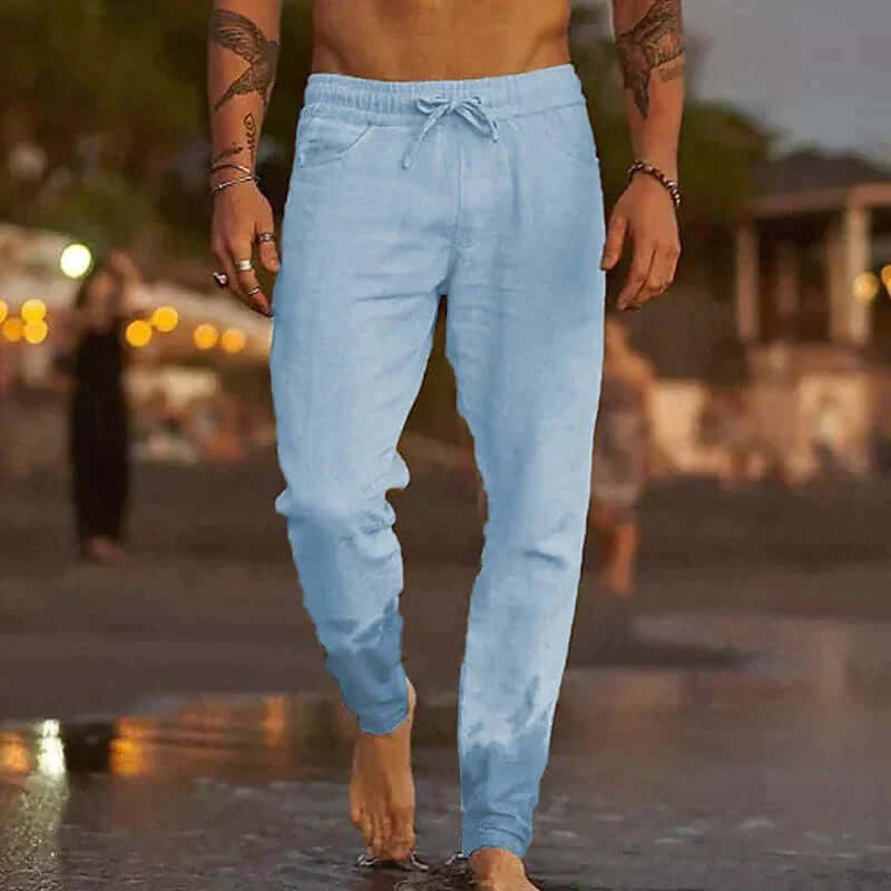 Relaxed Fit Summer Pants for Men