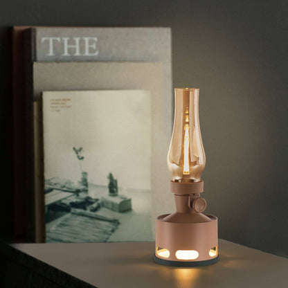 Retro LED Lantern - Rechargeable USB Powered