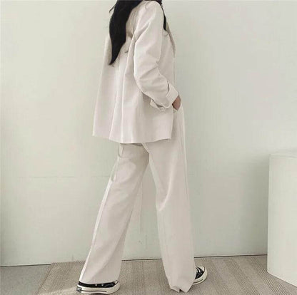 Classic Fit Jacket and Trousers Suit Set