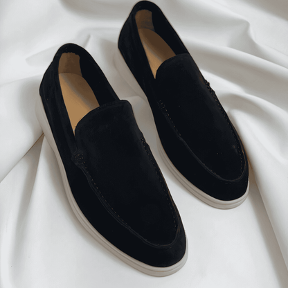 Comfortable Genuine Leather Slip On Shoes