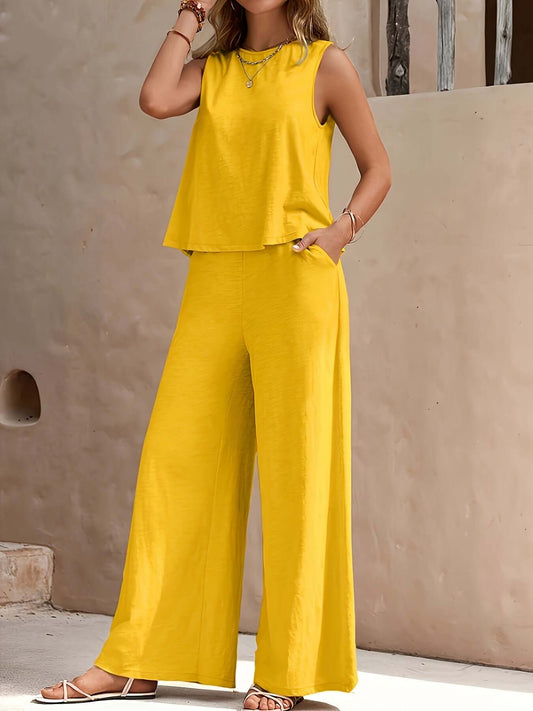 Comfortable 2 Piece Women's Loungewear Set - Luxivelle