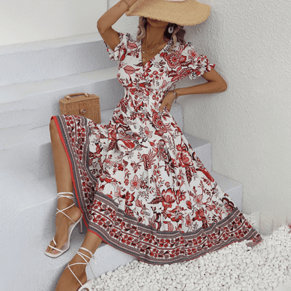 Classic Beautiful Floral Dress