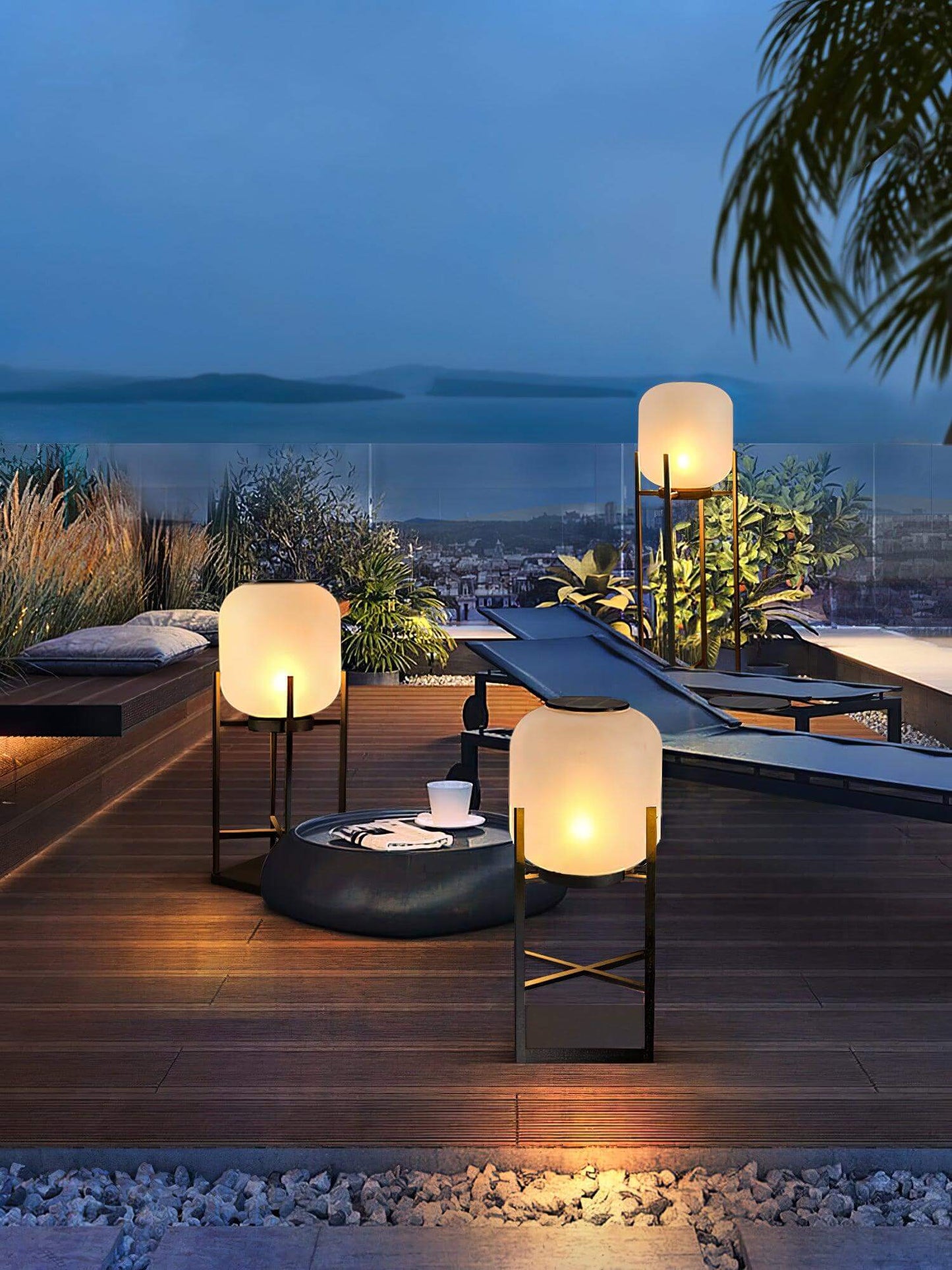 Bright Garden Patio Lantern Light