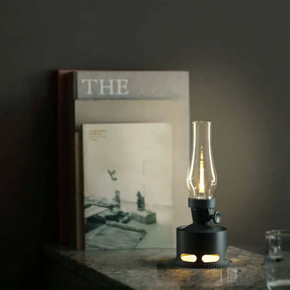 Retro LED Lantern - Rechargeable USB Powered